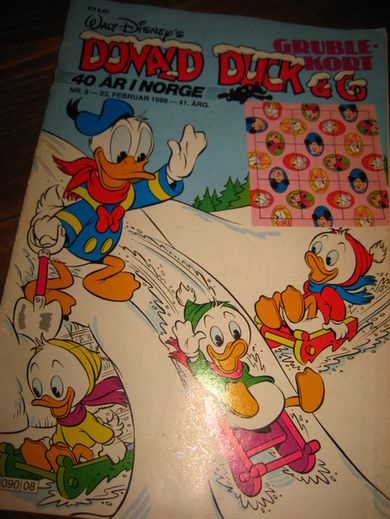 1988 nr 008 DONALD DUCK & CO