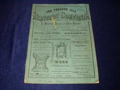1873 MONTHLY SOUVENIR