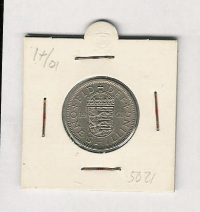 One shilling 1961