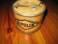 Uåpna boks med ubrukt innhold RIPOLIN 50-60 tallet