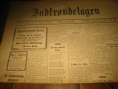 1916 nr 066 Indtrøndelagen