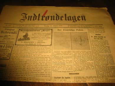 1916 nr 157 Indtrøndelagen