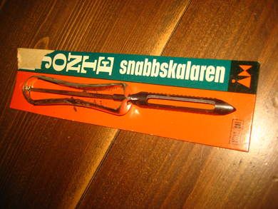 Potetskreller i emballasje ubrukt 60 tallet