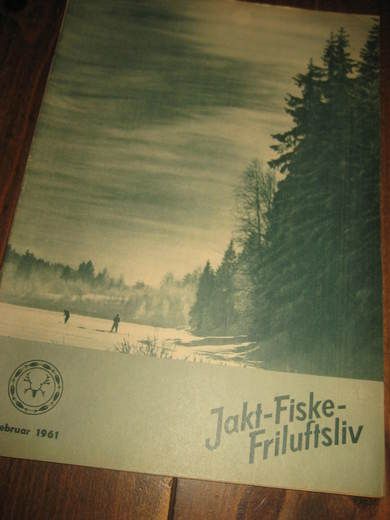 1961 FEBRUAR JAKT FISKE FRILUFTSLIV