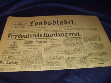 1895 nr 259 Landsbladet