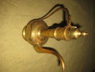 Messing kanne ca 22 cm høg