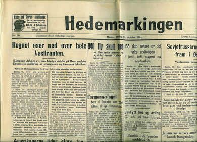 1944 nr 244 Hedemarkingen