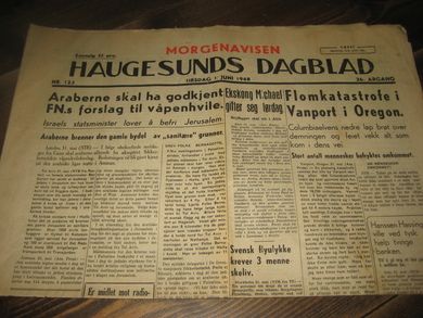 1948 nr 123 HAUGESUNDS DAGBLAD