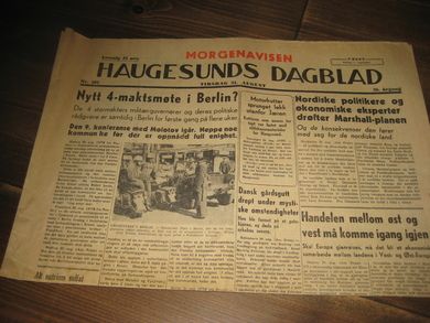 1948 nr 201 HAUGESUNDS DAGBLAD