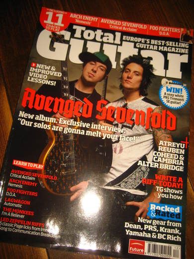 TOTAL GUITAR 2007 DECEMBER ISSUE 169