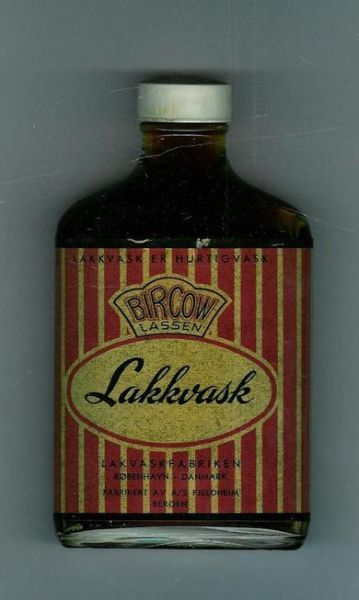 Flaske med innhold, 