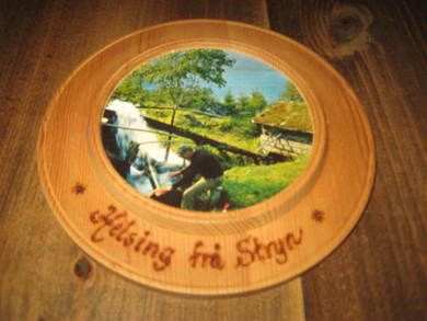 Helsing fra Stryn Oldevatn Ca 17 cm i diameter