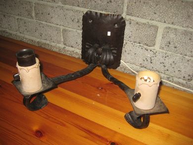 Smijerns lampe fra eldre dager for vegg