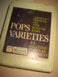 ARTHUR FIEDLER AND THE BOSTON POPS. POPS VARIETIES. Tape nr 1. 1971.