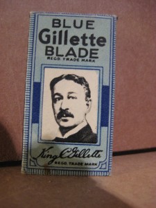 BLUE Gilette BLADE