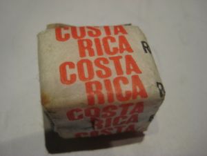 Uåpna pakke COSTA RICA. Sukker?