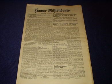 1943 nr 049 Hamar Stiftstidende