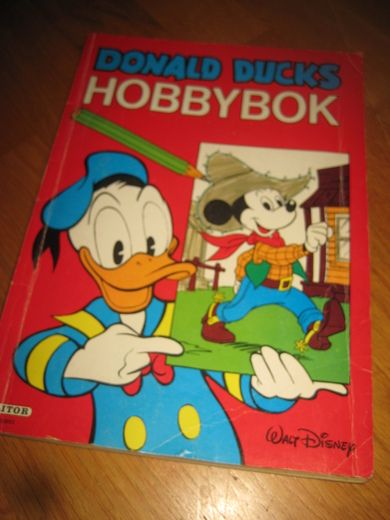 DONALD DUCKS HOBBYBOK LITOR 20953 Brukt bok