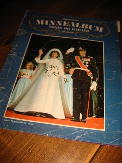 Hjemmets minnealbum sonja og harald 29 8 68