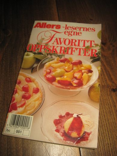 ALLER lesernes FAVORITT OPPSKRIFTER. 