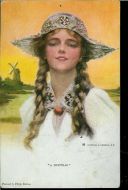 Pent postkort fra 1916