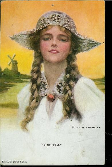 Pent postkort fra 1916