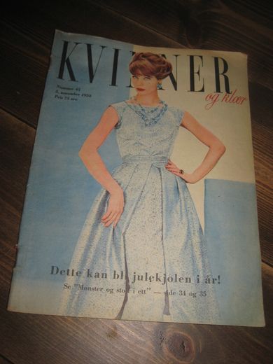 1958 nr 045 KVINNER og klær