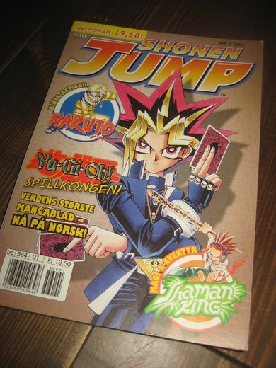 2005,nr 001, SHONEN JUMP.