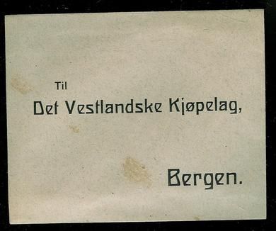 Strøken konvolutt til 