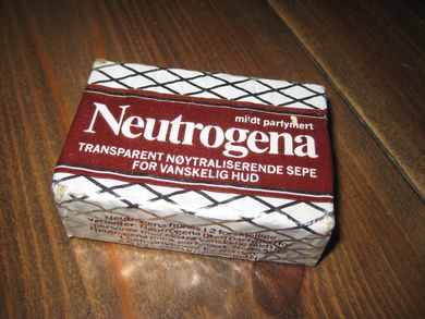 Ubrukt såpe pakke Neutrogena 80 tallet Brun Fra Ello Kristiansand