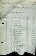 J O EKORNAAS & CO Aalesund 26 2 26 til Brødr Sæbjørnsen