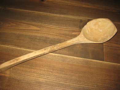 Gammel tresleiv ca 41 cm lang
