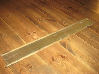 Gammel vevskei, ca  87 cm lang. Tidleg 1900.