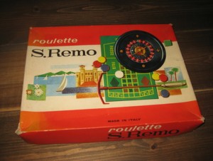 roulette S. REMO.60-70 tallet?