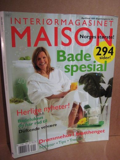 2005 nr 004 INTERIØRMAGASINET MAISON