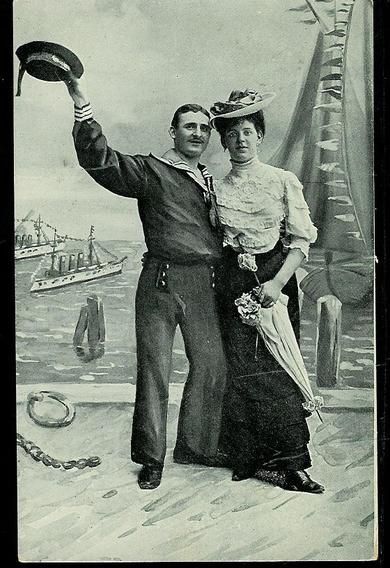 Meget pent kort fra tidleg 1900