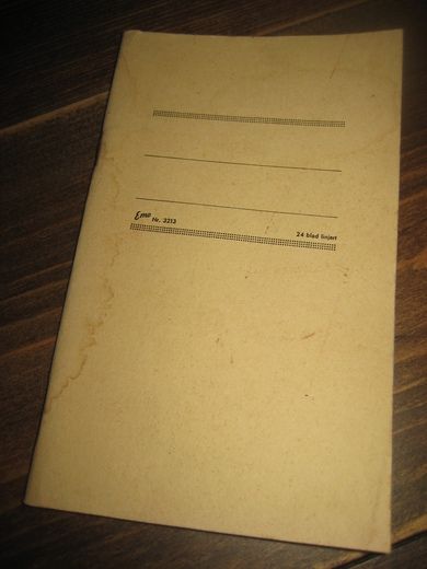 Ubrukt Emo blokk fra 70 tallet