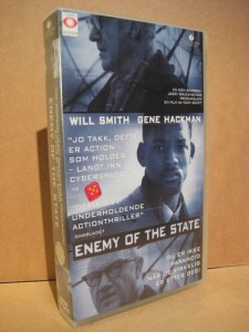 WILL SMITH / GENE HACKMAN: ENEMY OF THE STATE. 1998, 15 ÅR, 126 MIN.