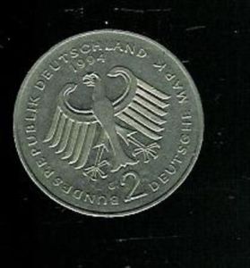 1994, 2 deutsche mark