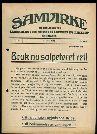 1918 nr 006 SAMVIRKE