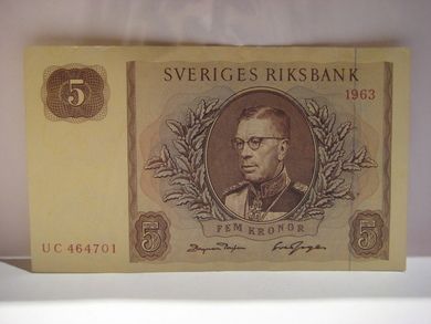 1963 5 KRONOR UC464701