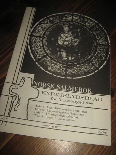 KYRKJELYDSBLAD for Vossebygdene 1982 nr 002