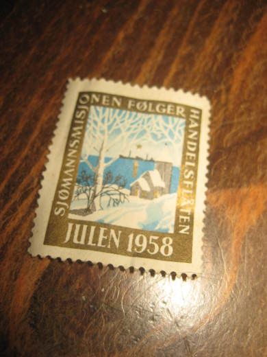 JULEN 1958. SJØMANNSMISJONEN FØLGER HANDELSFLÅTEN. 