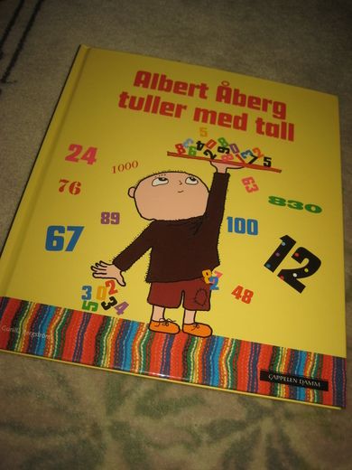 Albert Åberg tuller med tall. 2011.