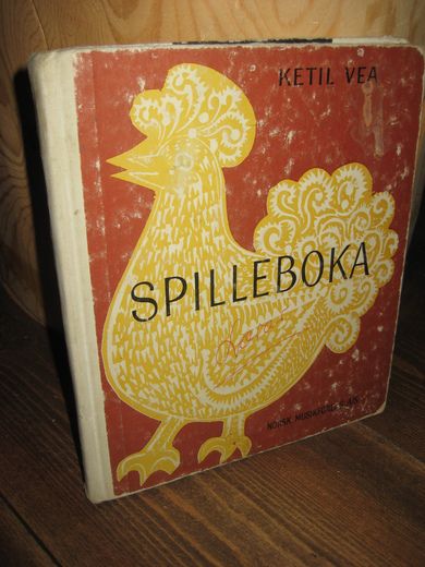 Vea, Kjetil: SPILLEBOKA. 1963.