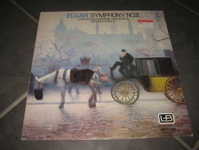 THE LONDON PHILHARMONIC Orchestra og VERNON HANDLEY: ELGAR SYMPHONY NO 2 CFP 40350 1981