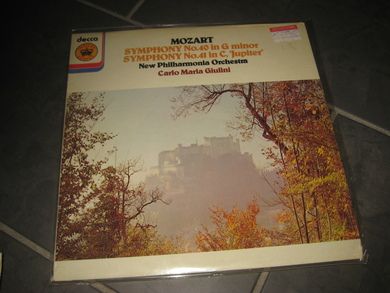 Carlo Maria Giulini og New Philharmonia Orchestra: MOZART SYMPHONY NR 40 IN G MINOR 1977