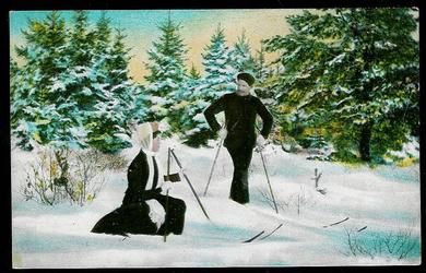 Meget pent kort fra tidleg 1900