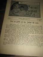 1912 nr 018 Missionsselskabets Barne blad