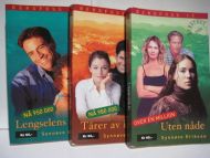 Bok nr 015, 16, 17. Lengselens vind, Tårer av is, Uten nåde. 2004.